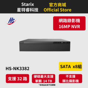 HS-NK3382 人臉辨識網路錄影機 32路 昇銳