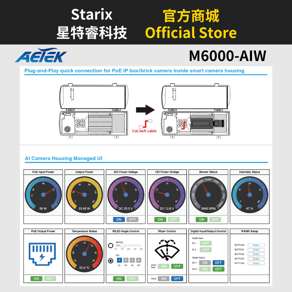 AETEK M6000-AIW 圖2